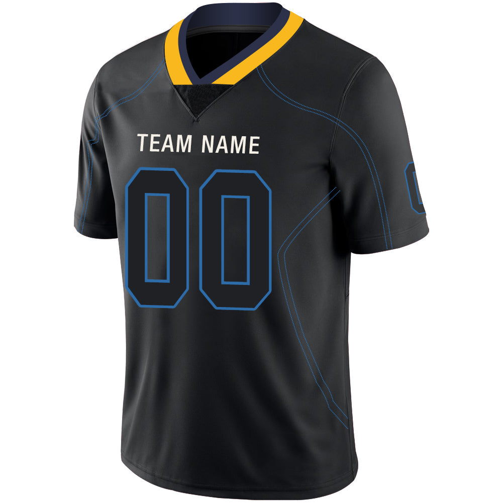 Custom LA.Chargers Stitched American Football Jerseys Personalize Birthday Gifts Black Jersey