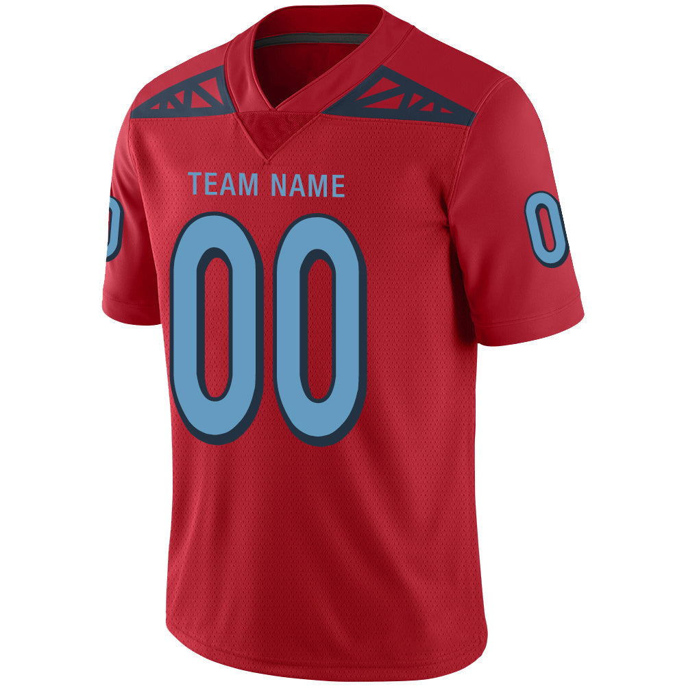 Custom T.Titans Stitched American Football Jerseys Personalize Birthday Gifts Red Jersey